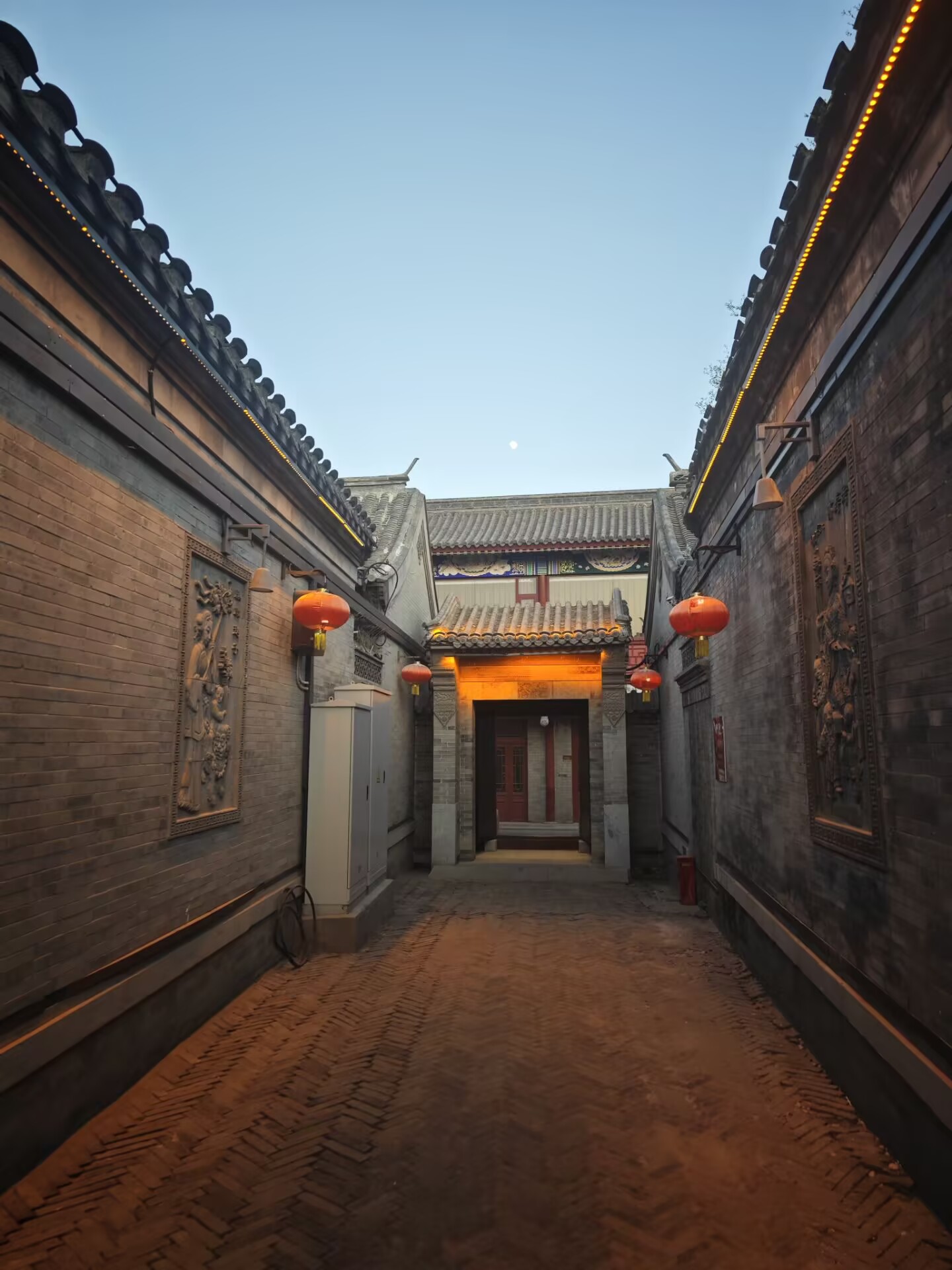 杨柳青古镇内,感觉是过气打卡地